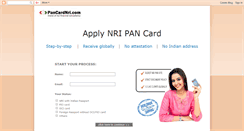 Desktop Screenshot of pancardfornri.com
